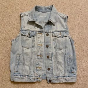 Gap 1969 Premium Denim Vest (Small)
